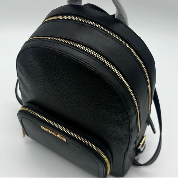 Michael Kors Medium Jaycee Backpack Black - Picture 6 of 12